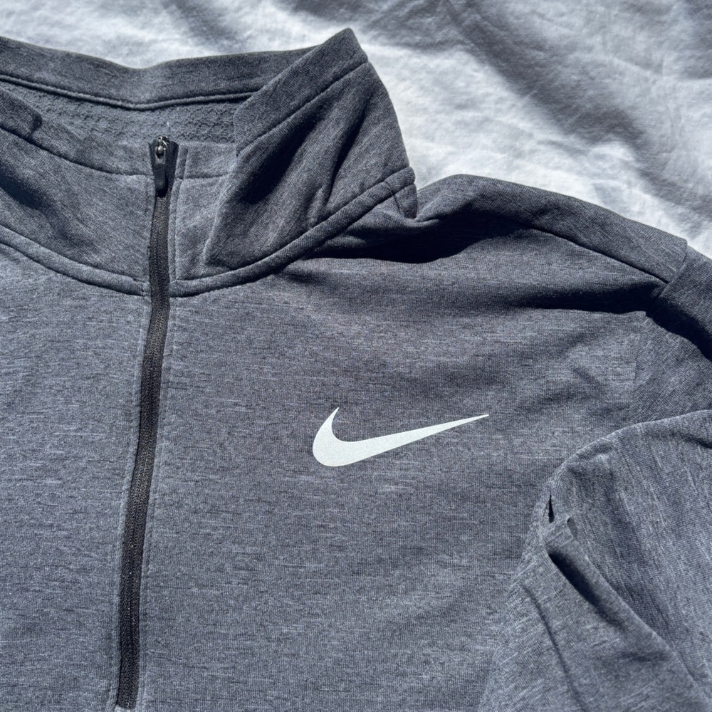 Gray Nike 1/4 Zip